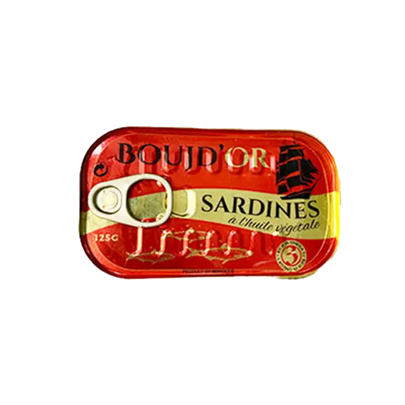 Sardine a l'huile végétale- 125g